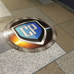 Custom floor logo - Flooring