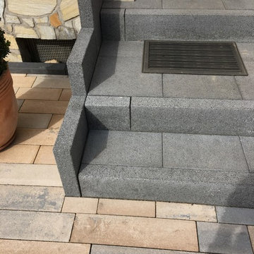 Treppe mit Steelen