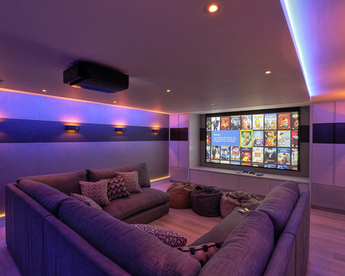 Best Home Theater Design Ideas & Remodel Pictures | Houzz - SaveEmail