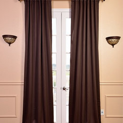 Java Pole Pocket Blackout Curtain - Curtains