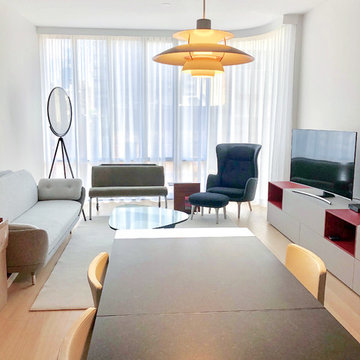 565 Broome Soho – Manual Curved Drapery