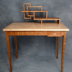 Modern Desk with Compartments - Furniture