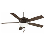 Minka Aire - Minka Aire F552L-ORB Watt II - 60" Ceiling Fan with Light Kit - Shade Included: Yes  Sloped CeiWatt II 60" Ceiling  Oil Rubbed Bronze Oi *UL Approved: YES Energy Star Qualified: n/a ADA Certified: n/a  *Number of Lights: Lamp: 2-*Wattage:9w LED bulb(s) *Bulb Included:No *Bulb Type:LED *Finish Type:Oil Rubbed Bronze