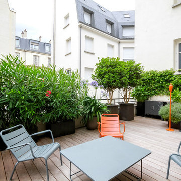 Toit-terrasse vu du fond