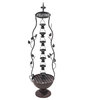41" 7 Hanging Cup Tier Layered Floor Fountain