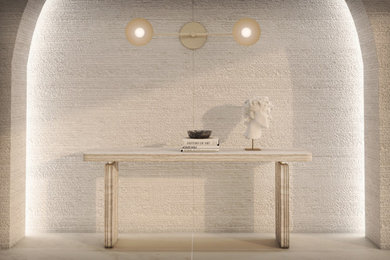 Davani marble Console from Purity collection