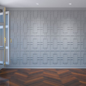 Large Hastings Decorative Fretwork Wall Panels, Architectural Grade PVC