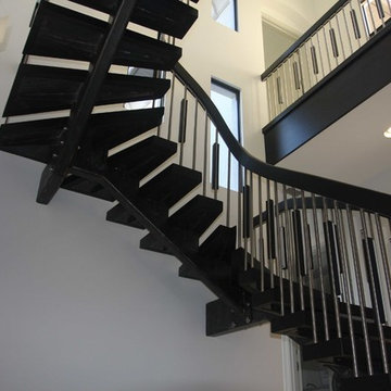 LED Balusters - Raw Metal Stringer