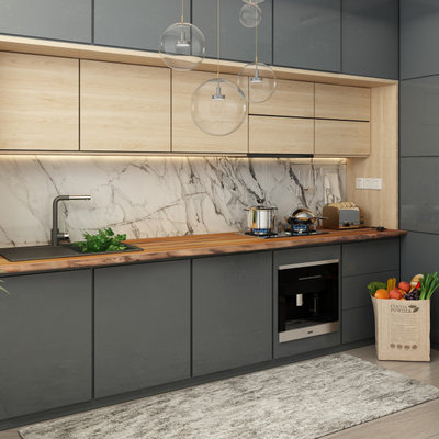 Contemporary Kitchen by Interbuild UK