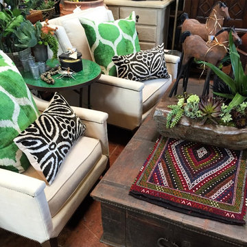 Verdant living room