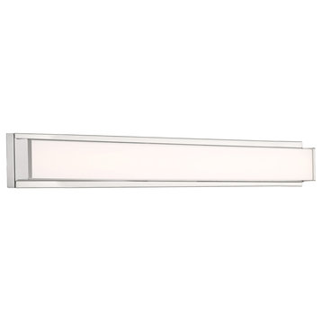 Access Lighting 62601LEDD/ACR Citi II 24"W LED Bath Bar - Brushed Steel