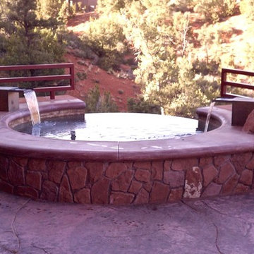 Sedona Contemporary Negative Edge Spa