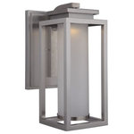 Craftmade Lighting - Craftmade Lighting Vailridge - 20" 10W 1 LED Outdoor Large Wall Lantern - The Vailridge outdoor collection makes a stylish sVailridge 20" 10W 1  Stainless Steel Whit *UL: Suitable for wet locations Energy Star Qualified: n/a ADA Certified: n/a  *Number of Lights: Lamp: 1-*Wattage:10w LED Disk bulb(s) *Bulb Included:Yes *Bulb Type:LED Disk *Finish Type:Stainless Steel