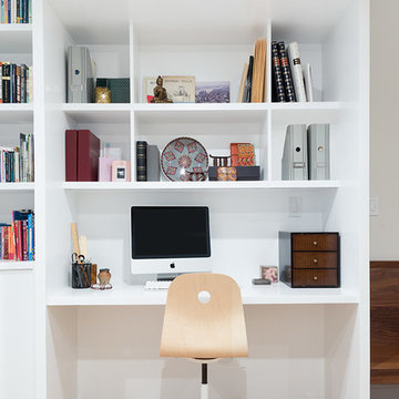 Park Slope Wood Frame Office Nook