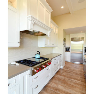 Wood hood and stove top