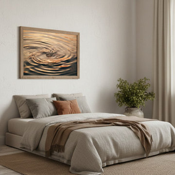 Whispering Waters Photorealistic Wabi-Sabi Style Wall Art Prints