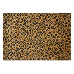 Fun Rugs - Fun Rugs Supreme Collection Leopard Skin Area Rug, 5'x7.25' - Area Rugs