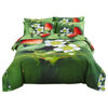 Nature Duvet Cover Set, Strawberry Bedding by Dolce Mela, Twin