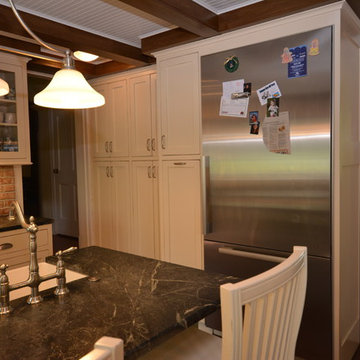 "Quaker Boys School" Farmhouse Kitchen Remodel