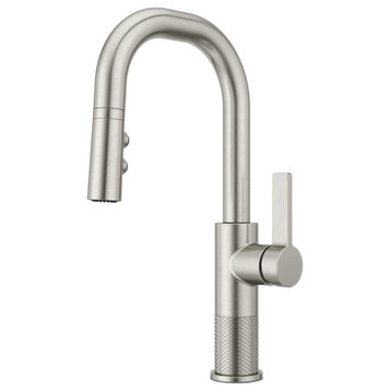Pfister GT572-MT Montay 1.8 GPM 1 Hole Pull Down Bar Faucet - Stainless Steel