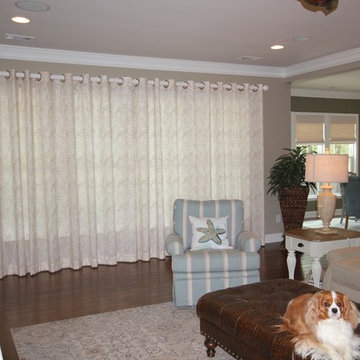 Custom Grommet Top Sheer Panels