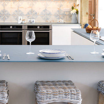Glass work top