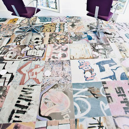 moderno graffiti: art 18"x18" - Wall And Floor Tile