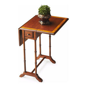 Tms Furniture Tiffany Drop Leaf Table Transitional Side Tables Drop Leaf Table