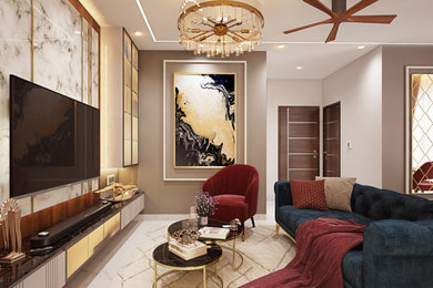 Classic European Design | 3BHK Apartment | Bonito Designs | Mumbai