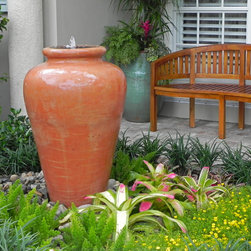 Water feature - Outdoor Fountains And Ponds