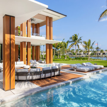 Pool to Patio Angle