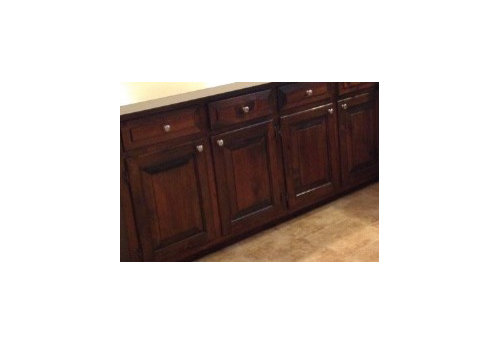 Can I Stain Pine Cabinets Darker