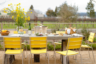 Inspiration for a rustic patio remodel in San Francisco