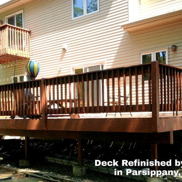 Deck Refinising: Stripping, Sanding & Staining in Parsippany, NJ 07054