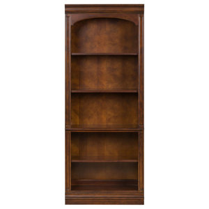 Oxford 71h Bookcase Rustic, Oxford Chestnut Storage Open Bookcase