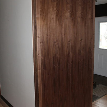 Modern Walnut and White