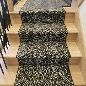 INSTALLATION #PROJECTDSTREET - STAIR RUNNER DESIGNED BY LITTLE WILLOW HOME