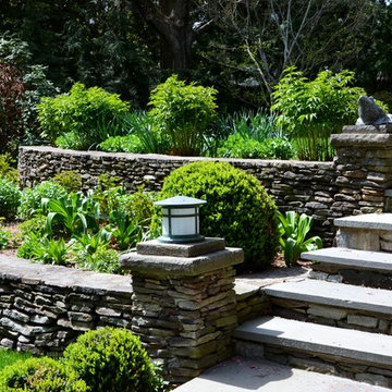 Fieldstone Garden Walls.
