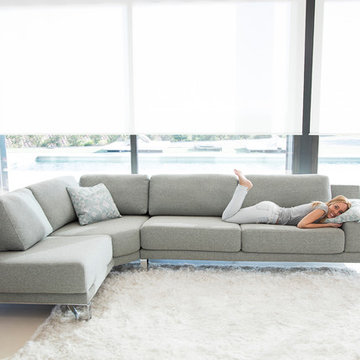 Madison Sectional Sofa by Famaliving California