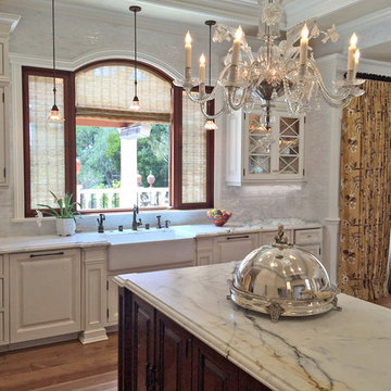Pebble Beach Kitchen & Family room