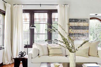 Living room - contemporary living room idea in Los Angeles