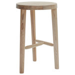 LAXseries - Milking Stool, Counter - Recently re-imagined with four legs for the sturdiest feel, the Counter Height Milking Stool is built to . Right in the middle, this 24" stool perfectly completes a kitchen counter, island, or landing.