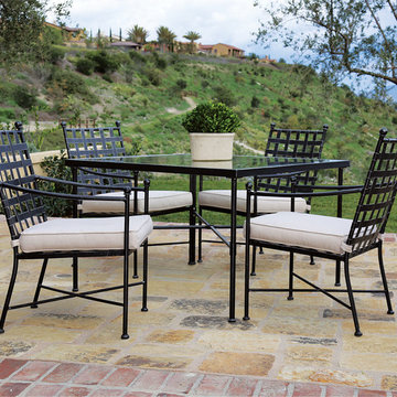 Black Metal Outdoor Dining Sets