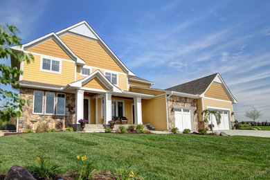 Inspiration for a timeless exterior home remodel in Minneapolis
