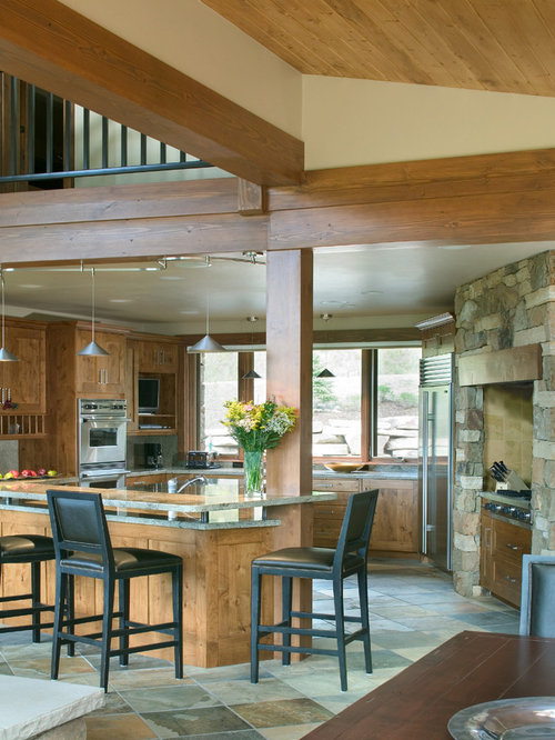 Post And Beam Kitchen Ideas, Pictures, Remodel and Decor