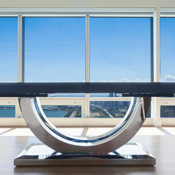 Metro Chrome - Dining Table - Chicago Skyline - Dining Tables