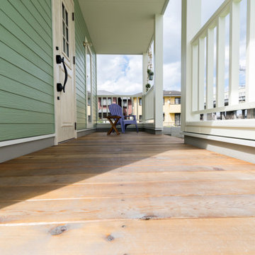 カリフォルニアスタイルの家｜ラナイ