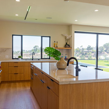 Hidden Hills - Sleek and Spacious Open Concept Kitchen Design