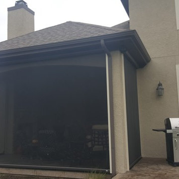 Newly Installed Motorized Screens