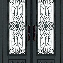 Neo-Classical Double Entry Doors - Front Doors